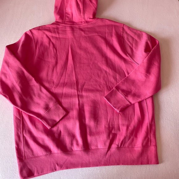 Nike Sportswear Club Fleece Hoodie Pink Men XXL BV2654-684 Embroidered Logo NWOT - Picture 6 of 10